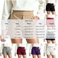 thumbnail image 3 of YanHoo Shorts de Golf pour Femmes Taille Haute Extensibles Shorts Courts Décontractés de Travail Plein Air Randonnée avec Poches, 3 of 8