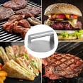 thumbnail image 5 of Presse à Hamburger, Presse à Viande Robuste 5,51 Po en Acier Inoxydable Antiadhésive Presse à Hamburger Version Améliorée Presse Ronde à Bacon Presse à Viande pour Panini Grillade Steak Burger, 5 of 5