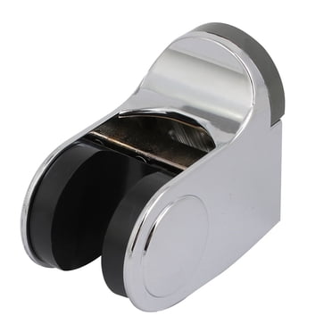 Unique Bargains Bathroom Accessories ABS Chrome Plated Handheld Shower Head Holder Bracket