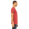 thumbnail image 3 of BELLA+CANVAS T-Shirt Unisexe Col Rond Tri-Mélange Manches Courtes, G, Rouge Tri-Mélange, 3 of 3