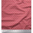 thumbnail image 1 of Soimoi Velvet Fabric Leaves Small Print Fabric by The Yard 58 Inch Wide, 1 of 3