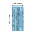 thumbnail image 3 of Curtain Silver Metallic Foil Fringe Curtains, for Photo Booth, Birthday, Wedding, Easy Installation, Reusable, 3 of 4