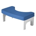 thumbnail image 2 of EGNMCR Bathroom Accessories,Bathroom Decor Toilet Stool Squatting Poop Stool Bathroom Potty Step Stool Toilet Assistance Steps Step Stool Fits All Toilets Detachable Stackable Chamber Pot Bench, 2 of 7