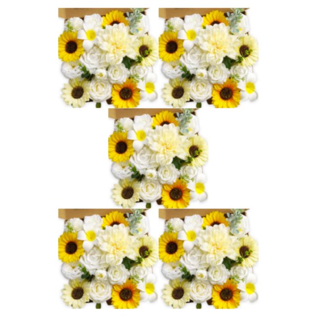 Wweixi Whimsical Blooms Low Maintenance Artificial Flower Collection Realistic 23new style LH001 5Set