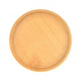 thumbnail image 1 of Storage Tray Multipurpose 4 Shapes Solid Wood Square Rectangle  Ellipse Dinner Breads Plate Home Supplies, 1 of 8