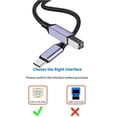 thumbnail image 2 of USB C Printer Cable 3ft, USB C to USB B Printer Cable High-Speed USB C MIDI Cable for MacBook Pro/Air, Digital Piano MIDI Controller, HP Epson Canon Brother Lexmark Printers and Scanner - Gray, 2 of 7