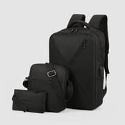Chmadoxn Storage Trunks, Backpack Three Piece Set, Large Capacity USB Student Backpack, Suitable For School And Outdoor Travel, Computer Bag For Men And Women With Large Capacity backpack backpack
