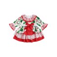 thumbnail image 1 of Xingqing Robe Évasée de Noël pour Tout-Petits, Enfants, Bébé Fille, Fête, Père Noël, Robe Évasée, Vêtements de Fête, 1 of 9