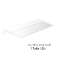 thumbnail image 3 of Acrylic Tilted Computer Keyboard Holder Clear Keyboard Stand For Easy Ergonomic Typing Office Desk Home School, 3 of 5