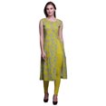 thumbnail image 1 of Bimba Kurta Sans Manches Imprimée Kurti Droite pour Femmes Vêtements d'Été Indiens, 1 of 6