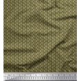 thumbnail image 1 of Soimoi Crepe Silk Fabric Geometric Small Printed Fabric 1 Yard 42 Inch Wide, 1 of 3