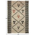 thumbnail image 5 of Casavani Handwoven Beige Hallway Stair Runner Area Rug Handblock Printed Cotton Rug 6x12 feet, 5 of 5