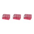 thumbnail image 3 of Transemion Mesh Desk Organizer For Office Accessories - Safe Durable Compact Iron Made Desk Organizer Office Rose Red 3Set, 3 of 6