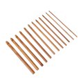 thumbnail image 2 of 12pcs Bamboo Knitting Needle Set, Sweater  Yarn Weaving Tool, Bamboo Knitting Needle Set,Bamboo Needle Set, 2 of 8