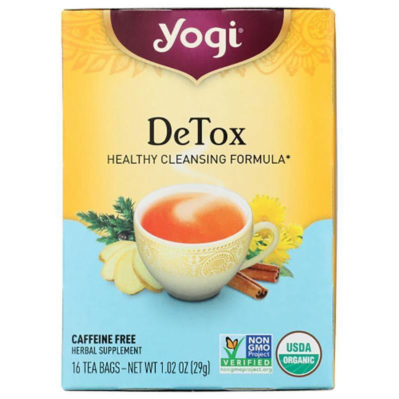 Yogi Tea - Detox, 16 Bags, 1.1 oz
