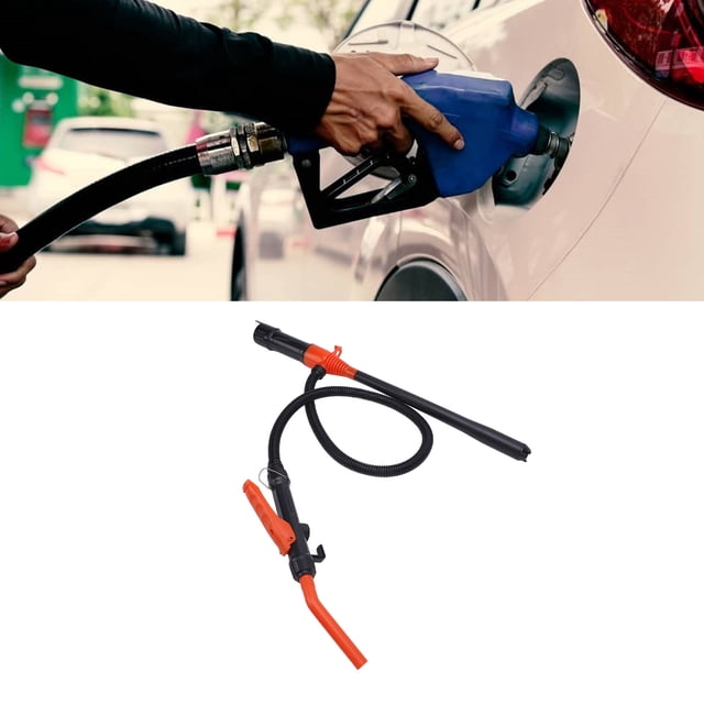 Pompe de Transfert de Carburant Portable à Piles, Transfert Efficace de l'Huile d'Essence, Derv, Eau Partout