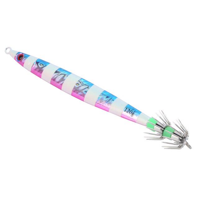 Swimbait, Appâts Artificiels Jigs de Calmar en Métal Lumineux Sortie Haute Intensité