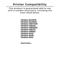 thumbnail image 4 of Zoomtoner Compatible Okidata MB562W Okidata 45807105 Cartouche de Toner laser à Haut Rendement Noir, 4 of 5