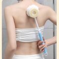 thumbnail image 1 of LSLJS Retractable Long Handle Shower Brush, Soft Bristle Back Rub, Massage Brush, and Bath Tool Shower Ball Double Sided Shower Brush, Home Accessories, 1 of 3