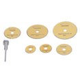 thumbnail image 1 of HSS Saw Blade, Wide Usage 7 Piece Set Mini Saw Blade  For Wood, 1 of 8