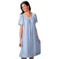 thumbnail image 2 of Velrose Lingerie Shadowline Short Flutter Sleeve Nightgown 36280/36280X, 2 of 4
