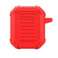 thumbnail image 1 of pitrice Étui d'Écouteurs en Silicone, Coque de Remplacement pour Écouteurs Sans Fil AirPods 1/2, Rouge, 1 of 6