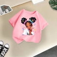 thumbnail image 4 of AJIWYH T-Shirt Blanc pour Enfants, T-Shirt Graphique Mignon à Col Rond à Manches Courtes pour Fille, T-Shirt Décontracté d'Été, T-Shirt Blanc à Manches Courtes pour Filles de 9-10 Ans, Rose, 4 of 4