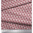 thumbnail image 2 of Soimoi Velvet Fabric Flower Artistic Printed Craft Fabric by The Yard 58 Inch Wide, 2 of 3