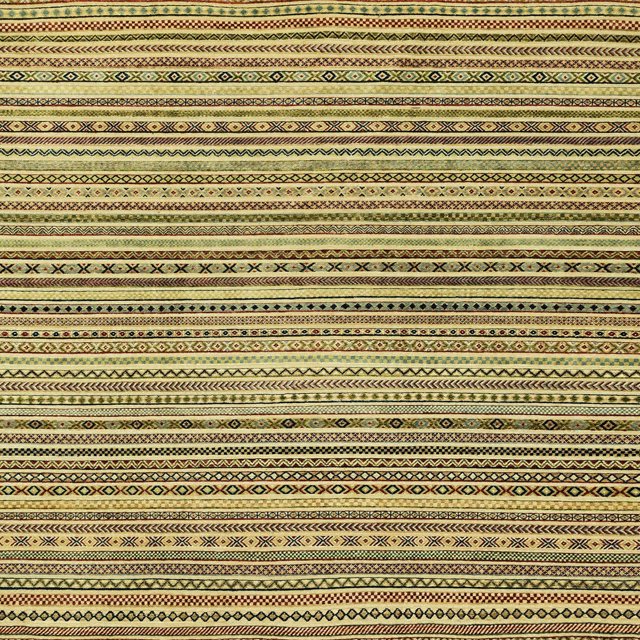 Ahgly Company Tapis d'Intérieur Carrés Abstraits Brun Rougeâtre, Tapis de Zone Abstraits, 4 Pieds Carré