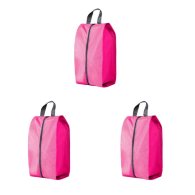 Baohd Travel-friendly Shoe Bag Compact And Durable Shoe Storage Solution Easy pink L 3Set