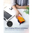 thumbnail image 3 of Giga [2 Pack] Wireless Charger, 15W Max Qi-Certified Fast Wireless Charging Pad, Compatible with iPhone, 3 of 5