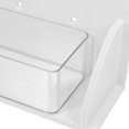 thumbnail image 3 of DEEPCRAFF 1Set White Office Pegboard Storage System for Desktop with Vertical Multi Item Organizer, 3 of 8