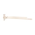 thumbnail image 4 of Adjustable Lens Angle Plastic Rectangular Reading Glasses Beige +2.25, 4 of 4