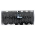 thumbnail image 1 of J And M Home Fashions 7626 Black Shower Rings 12 Count, 1 of 2