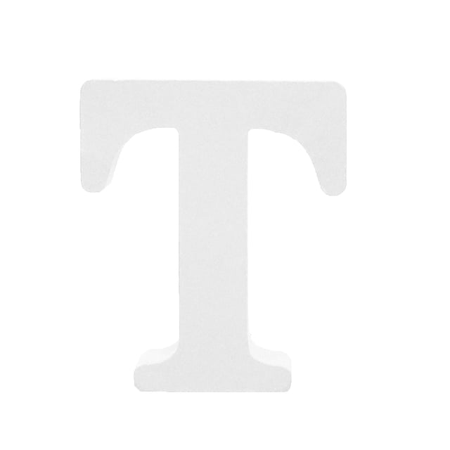 Desktop Ornament Wooden English Alphanumeric Ornaments DIY Letter Creativity Wooden Crafts 32 Inch Decoration