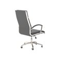 thumbnail image 2 of BBF Modelo - Chair - executive - ergonomic - high-back - armrests - ring-shaped - tilt - swivel - bonded leather - dark gray, 2 of 9