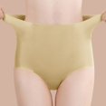thumbnail image 2 of MeetoTime Seamless High Waisted Underwear Stretchy No Show Briefs Comfortable Full Coverage Panties, 2 of 4