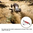 thumbnail image 4 of QualitChoice Rear Drive Shaft 1:12 Crawler Parts Replacement for Wltoys 12423 12428 12429 Red 1Set, 4 of 6