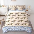 thumbnail image 1 of Erosebridal Literie Faune Guépard Taille Grand, Ensemble de Lit Imprimé Léopard Taille Grand, Décor Animalier de la Forêt, Réversible, 1 of 1