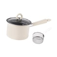 thumbnail image 4 of veasfak Deep Frying Pot Cooking Pot Fryer for Kitchen Camping Japanese Tempura Chips White, 4 of 9