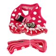 thumbnail image 4 of Dog Harness And  Set Dog Harness Leash Escape  Dog Harness Leash Breathable Dots Design Puppy Garment Belt For Walking Training Dog Harness Leash Escape, 4 of 8