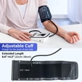 thumbnail image 4 of IMGadgets Blood Pressure Monitor (Upper Arm) | Large HD Backlit Display | Clinically Validated Accuracy by WHO | Home/Travel Blood Pressure Machine for Seniors & Adults, 4 of 9