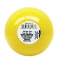 thumbnail image 4 of Bougie en forme de boule jaune haute brillance, non parfumée, 4 of 5