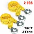 thumbnail image 1 of CNKOO 5Tons Tow Strap with 2 Hooks Vehicle Heavy Duty Recovery Rope For Emergency Car, 1 of 9
