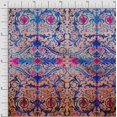 thumbnail image 1 of oneOone Viscose Chiffon Fabric Dot|Swirl & Floral Panel Printed Craft Fabric BTY 42 Inch Wide, 1 of 3