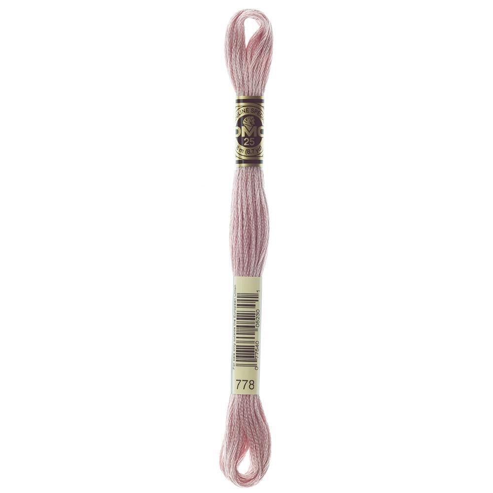 DMC rose coton 6 brins fil à broder écheveau, 8 m (8.7 yd)