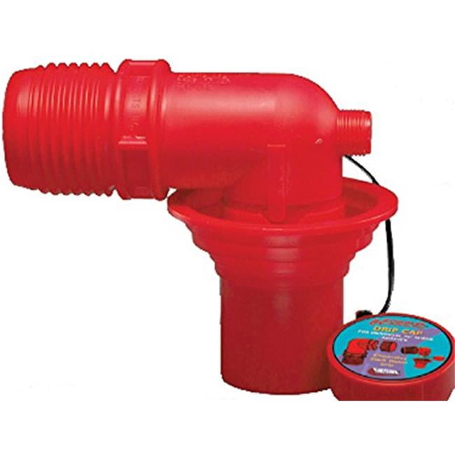 EZ Coupleur Adaptateur d'Égout Universel&44; Rouge