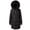 01-Black winter coats for women, variant on Mceream Winter Coats for Women Puffer Windproof Long Warm Down Coats Thicken Hooded Fleece Lined Faux Fur Jacket with Pockets Plus Size Outwear Abrigo Largo De Invierno Para Mujer Gray L
