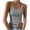Grey, variant on Lenpel Women's Tank Tops Spaghetti Strap Ribbed Knit Scoop Neck Slim Plus Size Sleeveless Crop Tops Going out Camisole Shirts