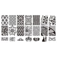 thumbnail image 3 of Lace Stamper Nails Art Stamp Lace Template Stamping Nail Template Flowers Image Printer Plate, 3 of 7